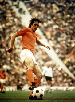 Football Fine Art Print Collection: Johan Cruyff July 1974 FIFA World Cup Final 1974 West Germany v