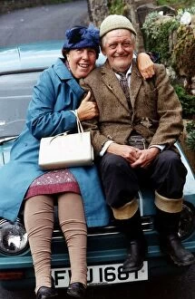 Film Poster Jigsaw Puzzle Collection: Kathy Staff actress plays Nora Batty in televisions LAST OF THE SUMMER WINE seen with
