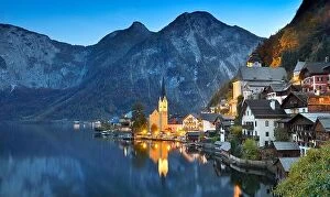 12 Oct 2014 Jigsaw Puzzle Collection: Austria - Hallstatt mountain village, Salzkammergut, Austrian Alps, UNESCO