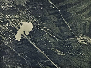 Aerial Views Collection: World War I: aerial bombardment