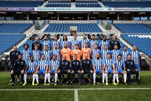 Solly March Collection: Brighton & Hove Albion Official Team Photo 2017_18 Season