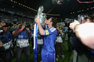 Related Images Fine Art Print Collection: Champions League Triumph: Frank Lampard's Chelsea Celebrate Victory over Bayern Munich