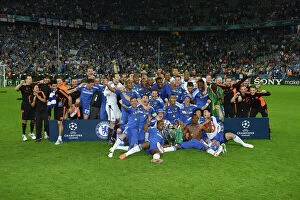 Munich (Munchen) Mouse Mat Collection: Chelsea's Glory: Champions League Victory over Bayern Munich (2012)